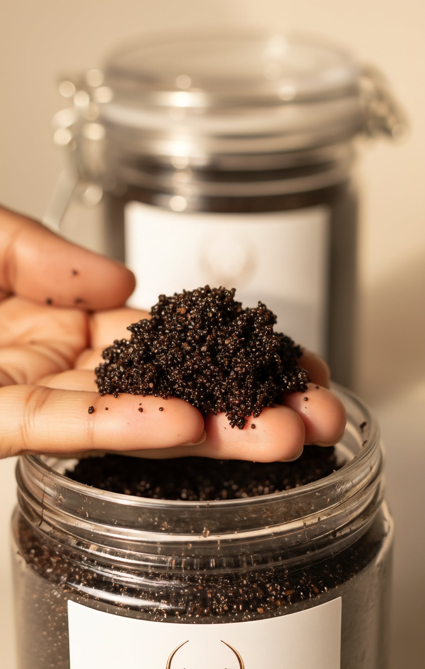 Coffee body scrub